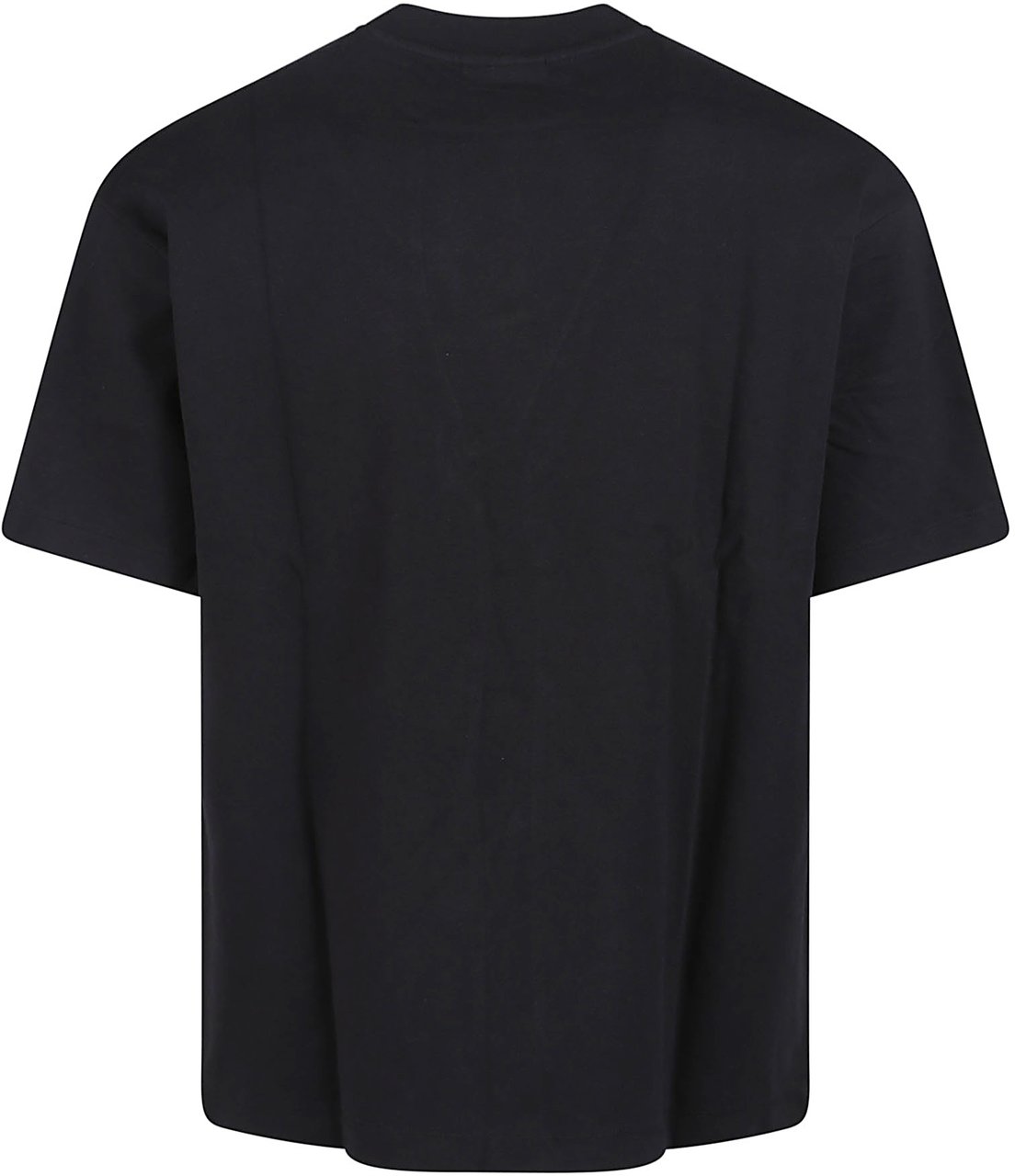 Drôle de Monsieur Classic Slogan T-shirt Black Zwart