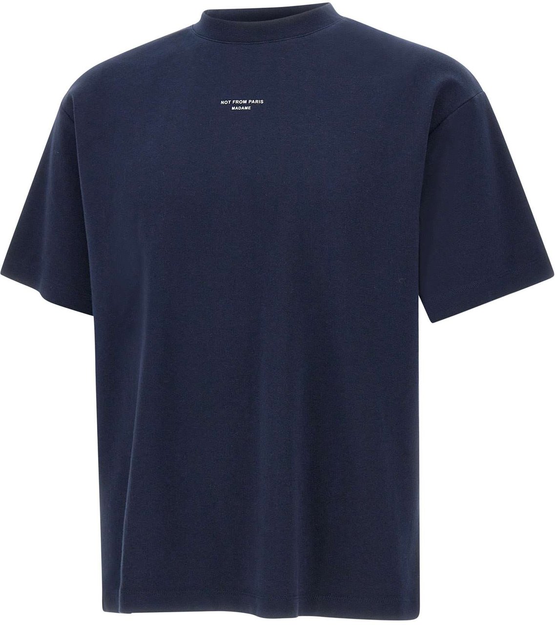 Drôle de Monsieur T-Shirts And Polos Blue Blauw