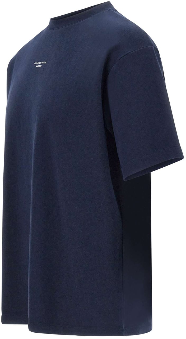 Drôle de Monsieur T-Shirts And Polos Blue Blauw