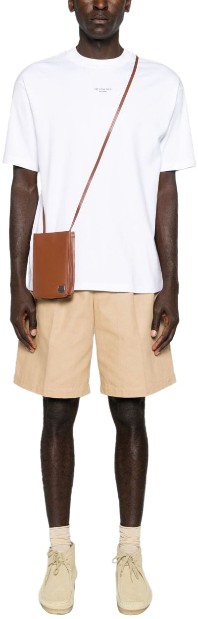 Drôle de Monsieur T-Shirts And Polos Optic White Wit