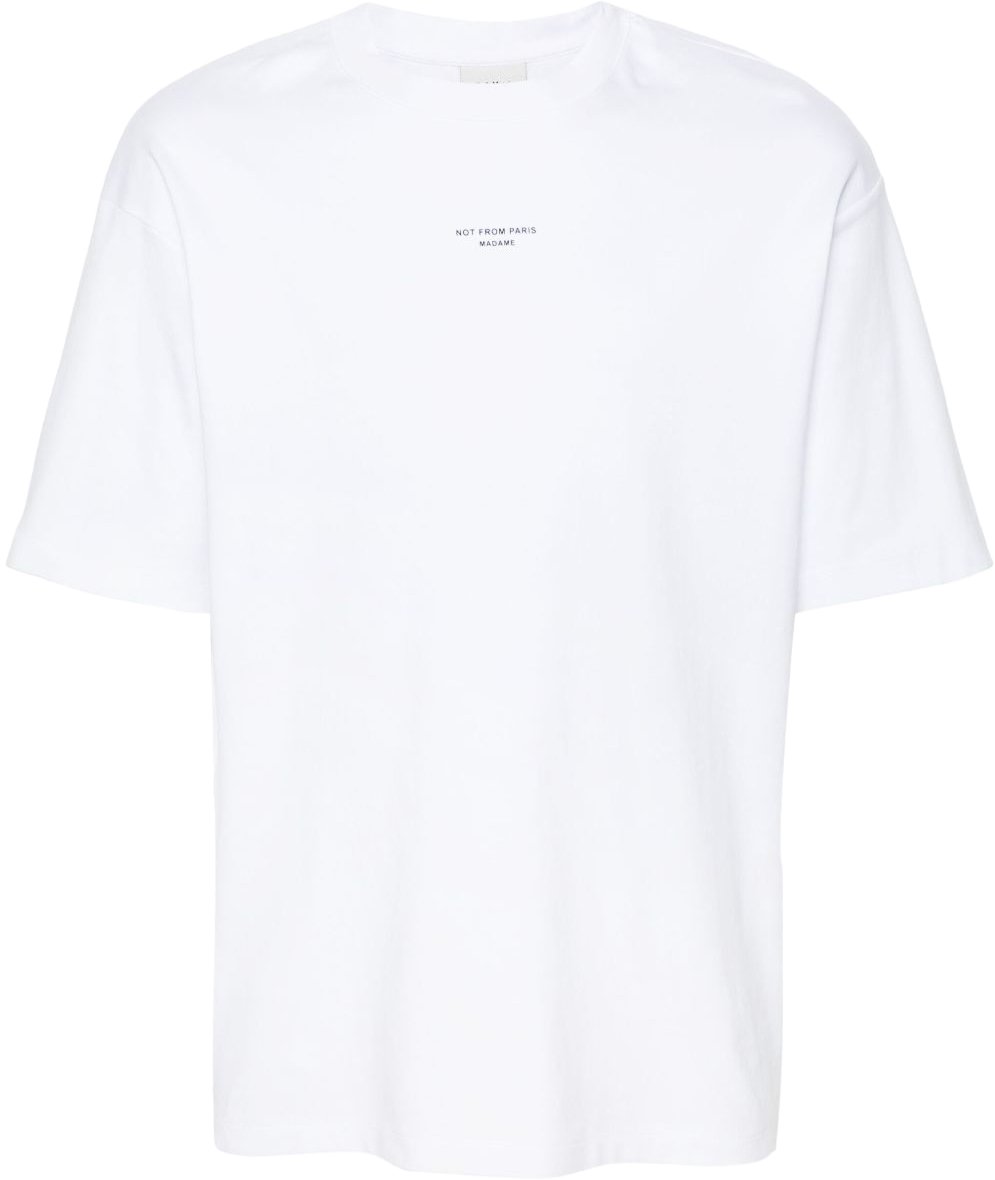 Drôle de Monsieur T-Shirts And Polos Optic White Wit