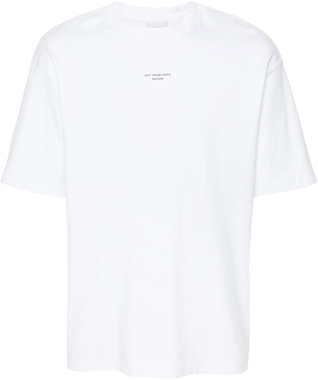 Drôle de Monsieur T-Shirts And Polos Optic White Wit