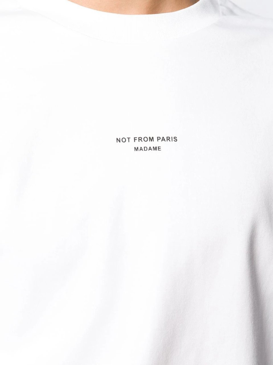 Drôle de Monsieur T-Shirts And Polos Optic White Wit