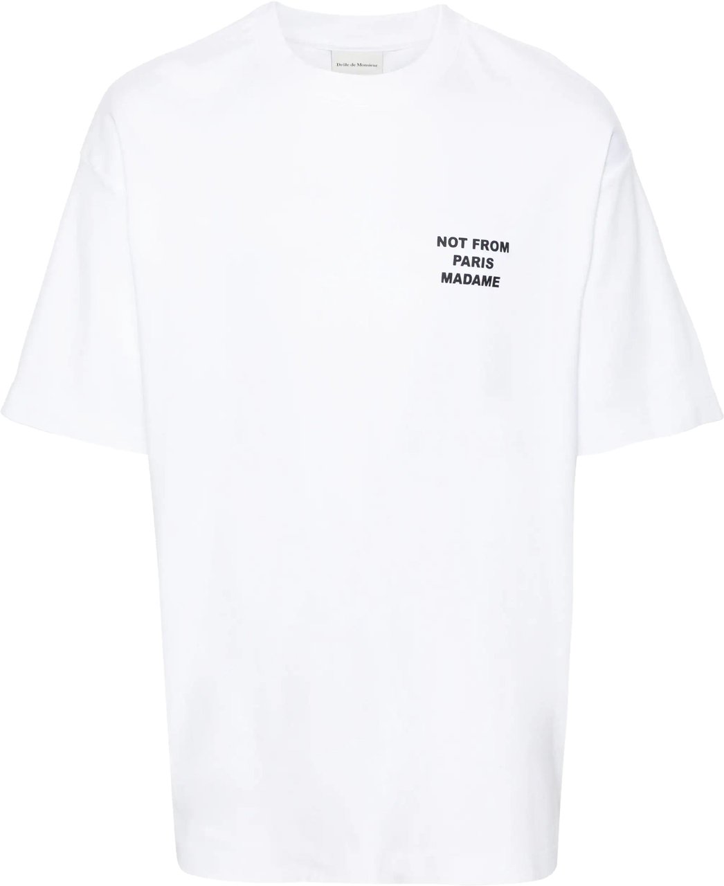 Drôle de Monsieur T-Shirts And Polos Optic White Wit
