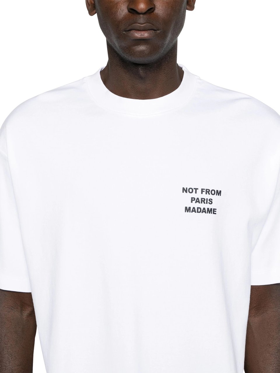 Drôle de Monsieur T-Shirts And Polos Optic White Wit