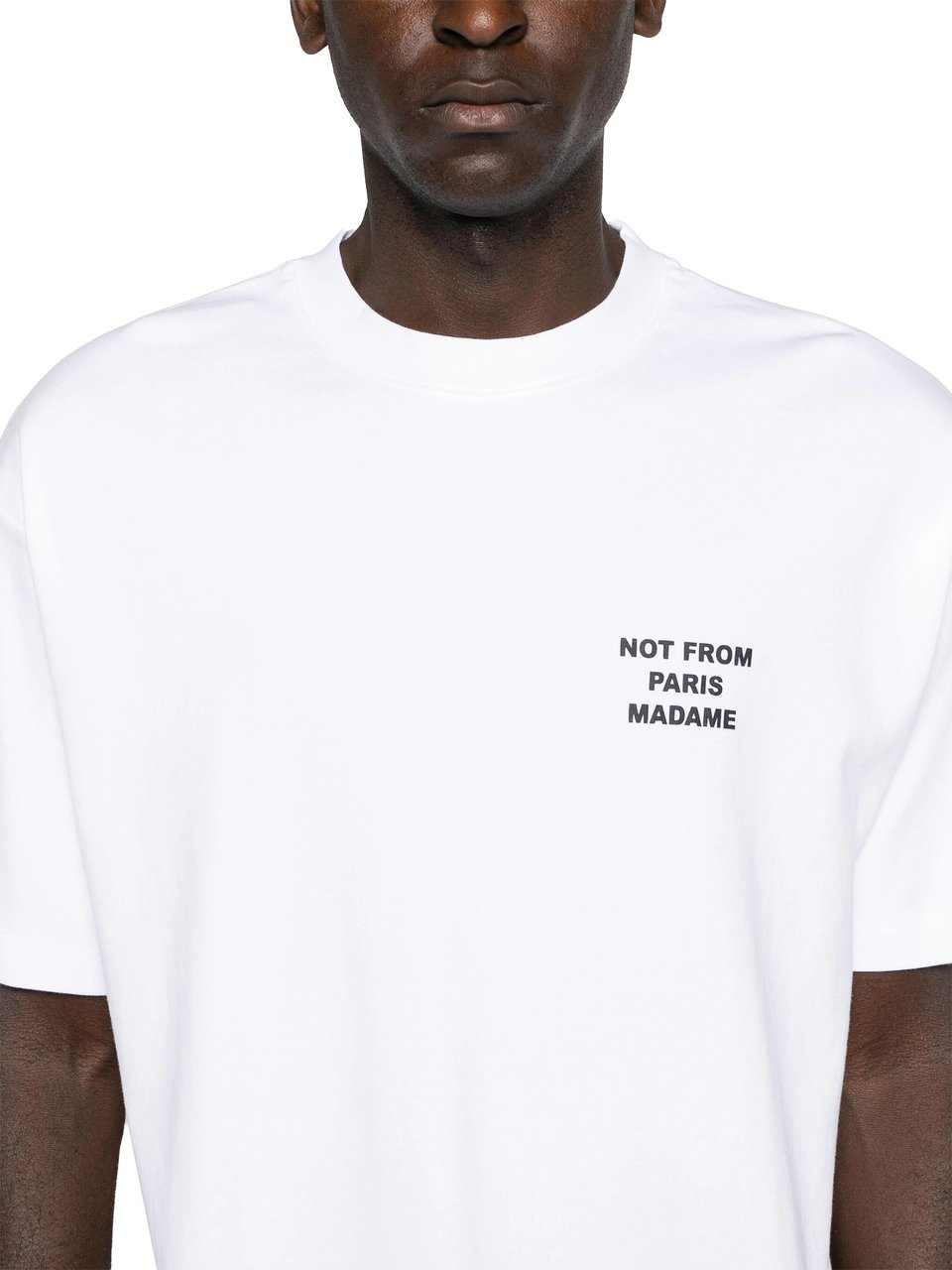 Drôle de Monsieur T-Shirts And Polos Optic White Wit