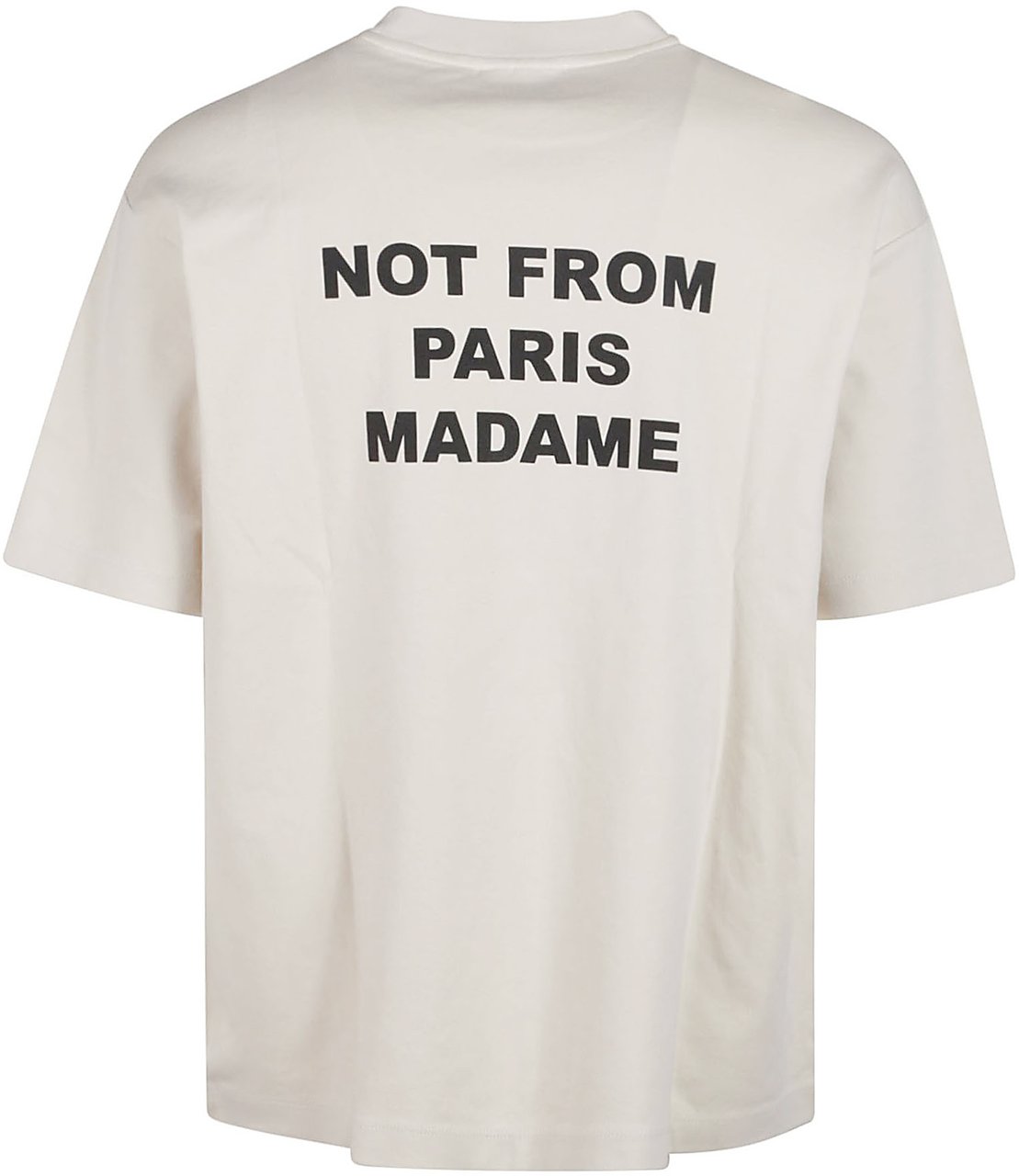 Drôle de Monsieur Slogan T-shirt Grey Grijs