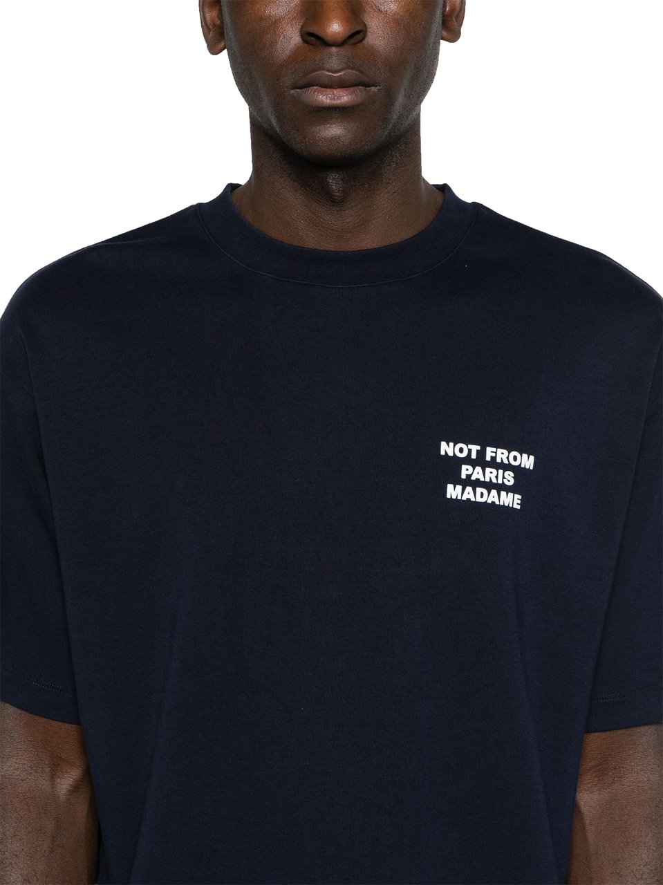 Drôle de Monsieur T-Shirts And Polos Blue Blauw