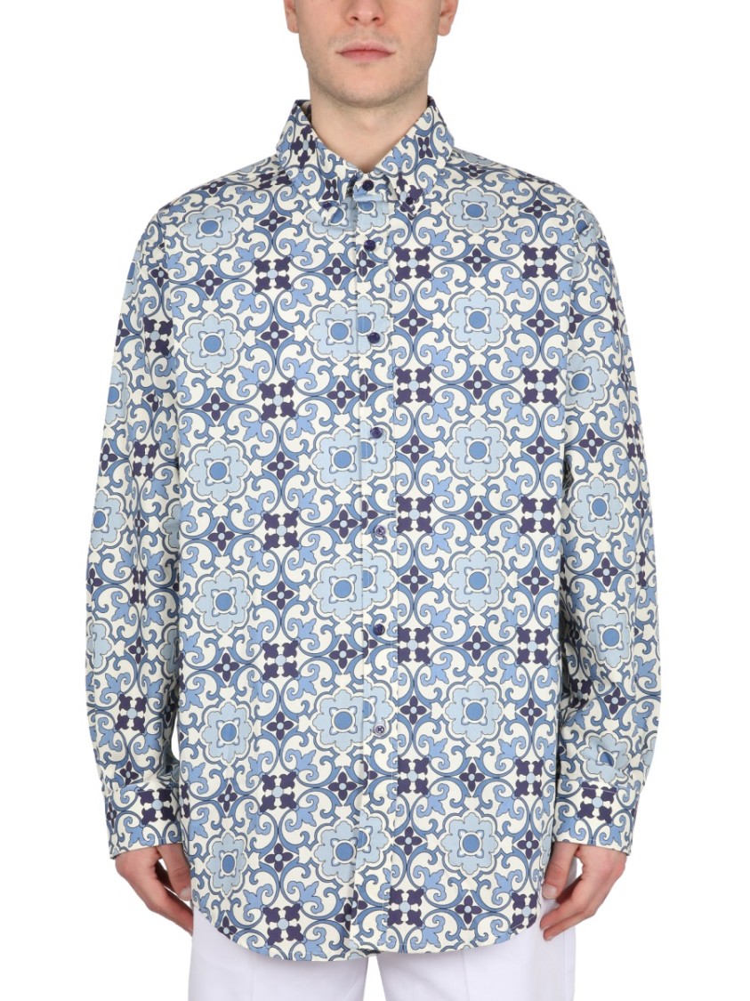 Drôle de Monsieur Faience Shirt Blauw