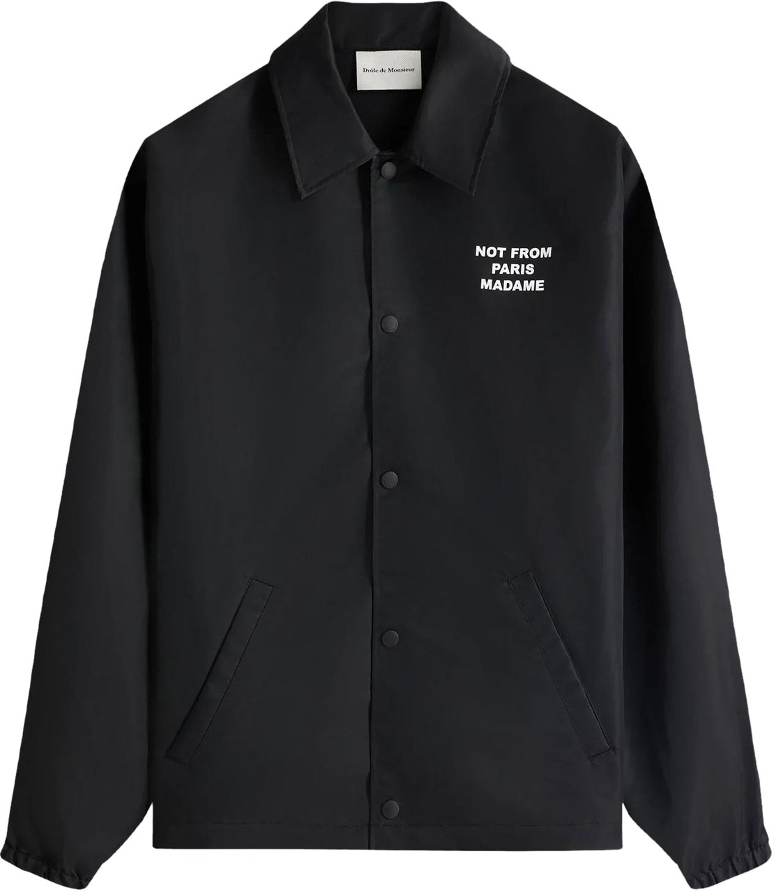 Drôle de Monsieur SLOGAN BLACK Zwart