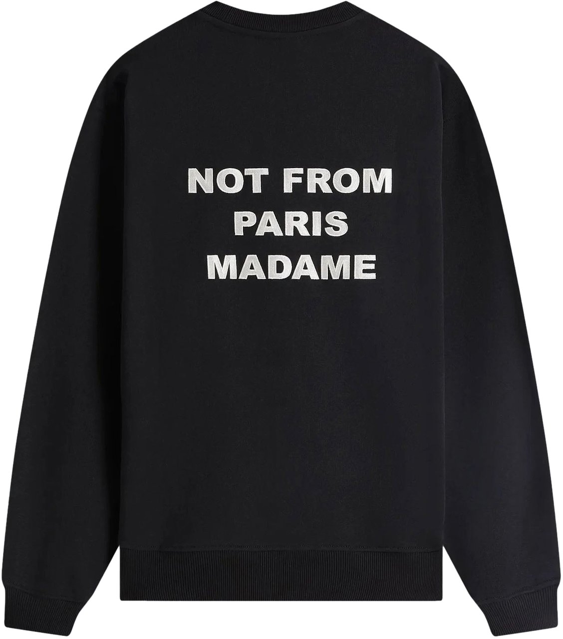 Drôle de Monsieur SLOGAN BLACK Zwart