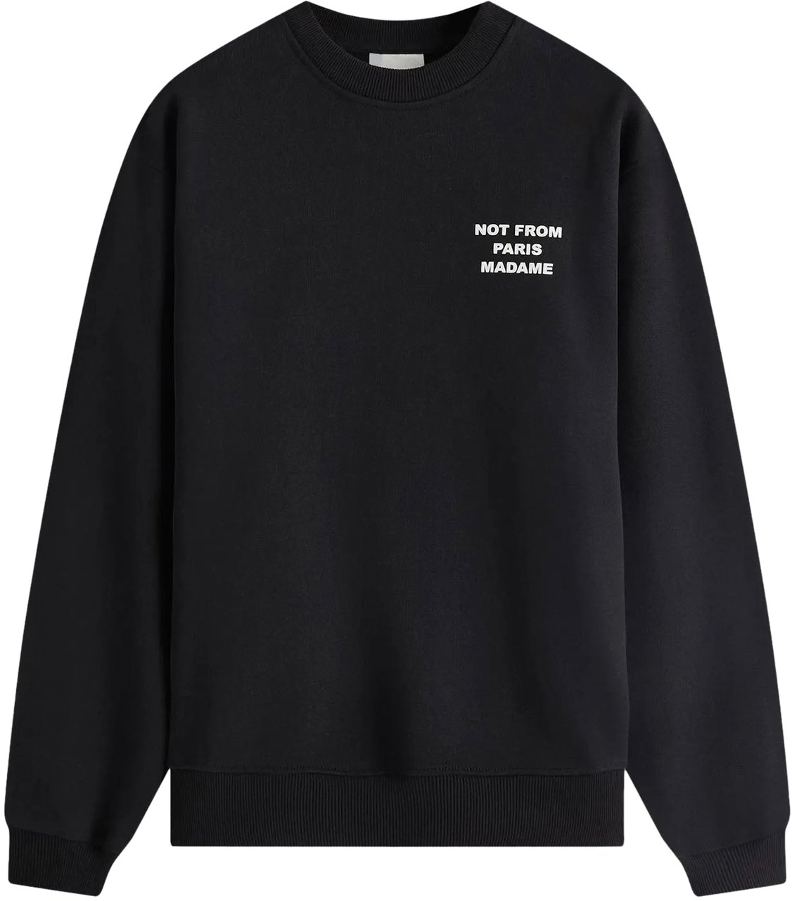 Drôle de Monsieur SLOGAN BLACK Zwart