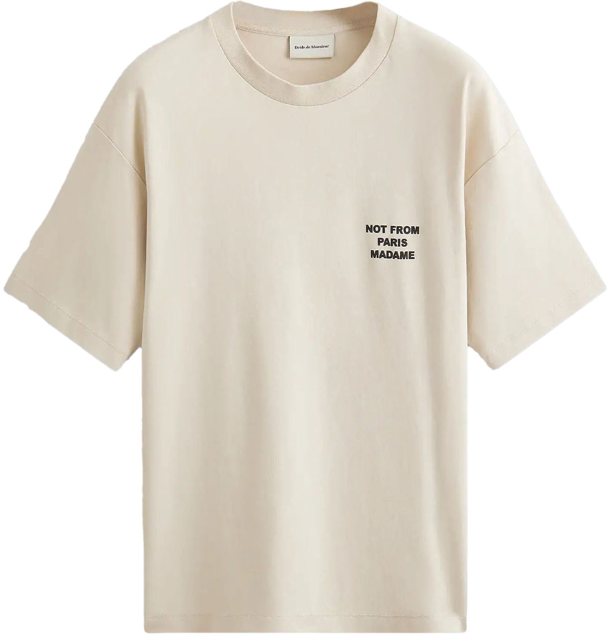 Drôle de Monsieur SLOGAN LIGHT BEIGE Beige