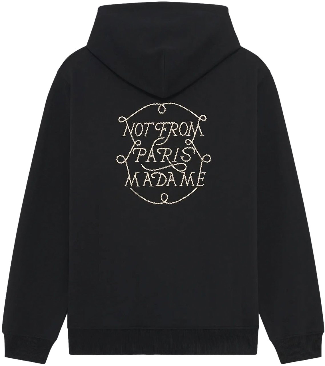 Drôle de Monsieur SLOGAN TRESSES BLACK Zwart