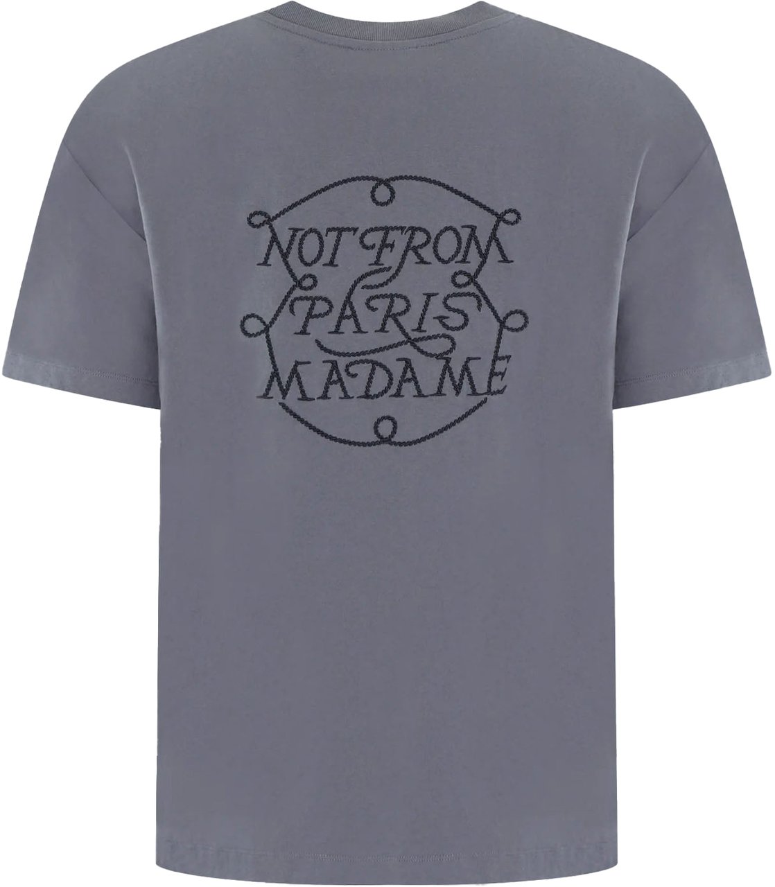 Drôle de Monsieur SLOGAN TRESSES GREY Grijs