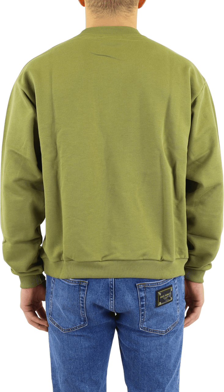 Drôle de Monsieur Heren Le Sweat Classique Nfpm Groen