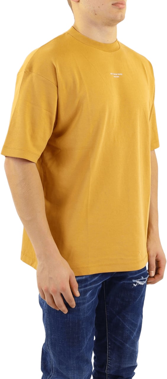 Drôle de Monsieur Heren Le Tshirt Classique Nfpm Geel