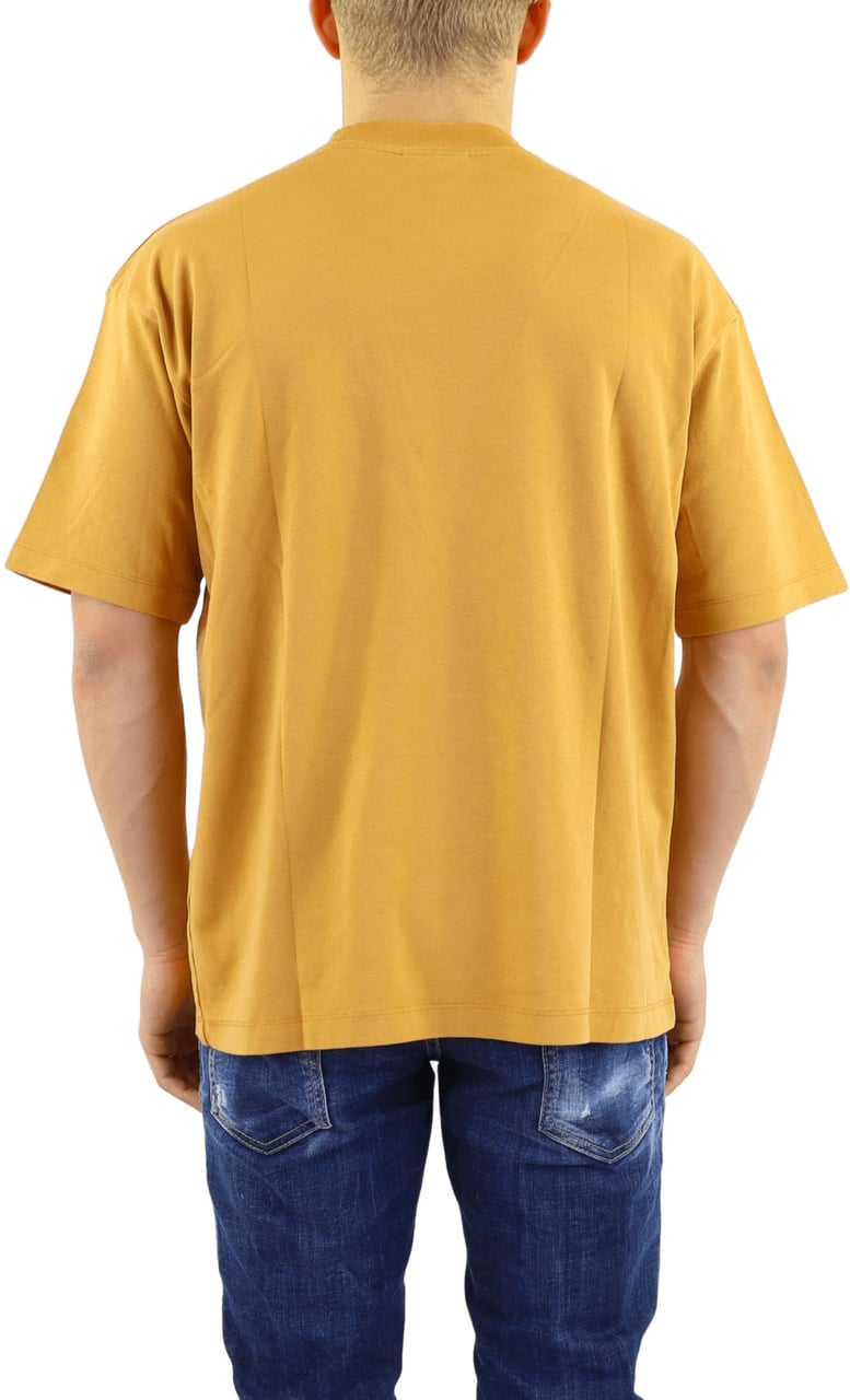 Drôle de Monsieur Heren Le Tshirt Classique Nfpm Geel