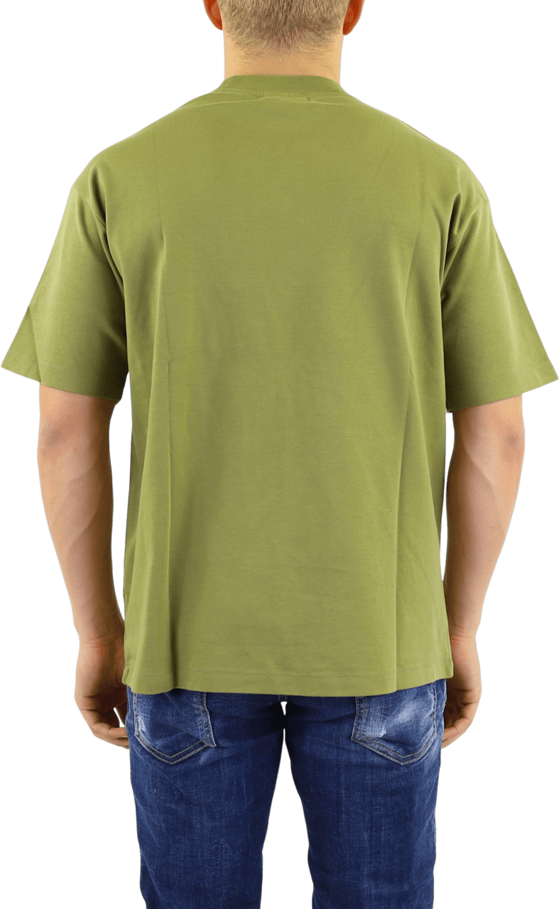 Drôle de Monsieur Heren Le Tshirt Classique Nfpm Groen