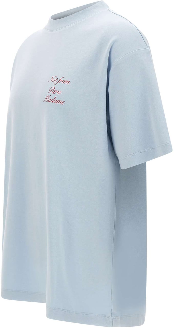 Drôle de Monsieur T-Shirts And Polos Blue Blauw