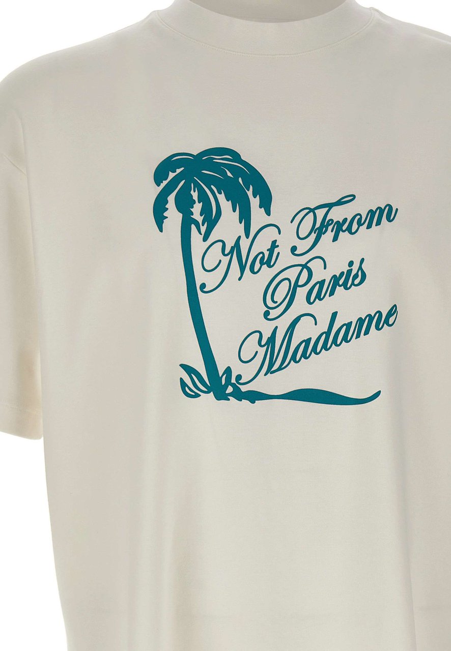 Drôle de Monsieur T-Shirts And Polos White Wit