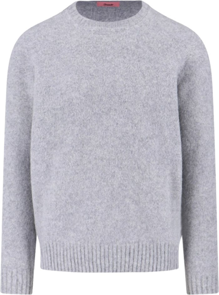 Drumohr Wool Sweater – Light Grey Grijs
