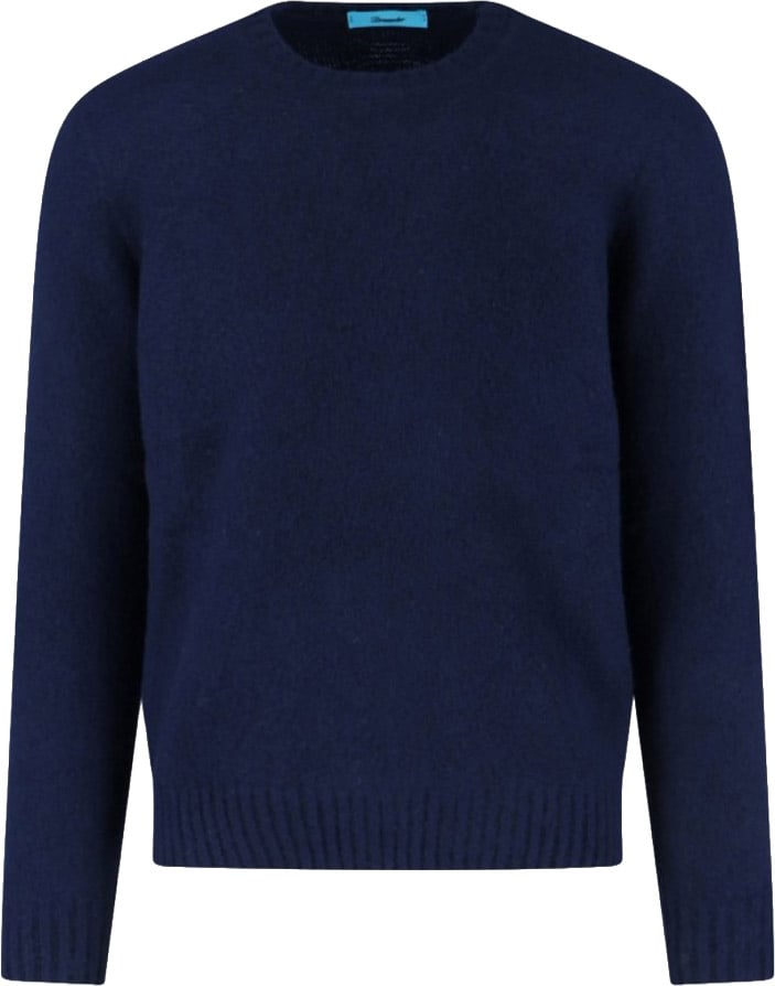 Drumohr Wool Sweater – Navy Blauw