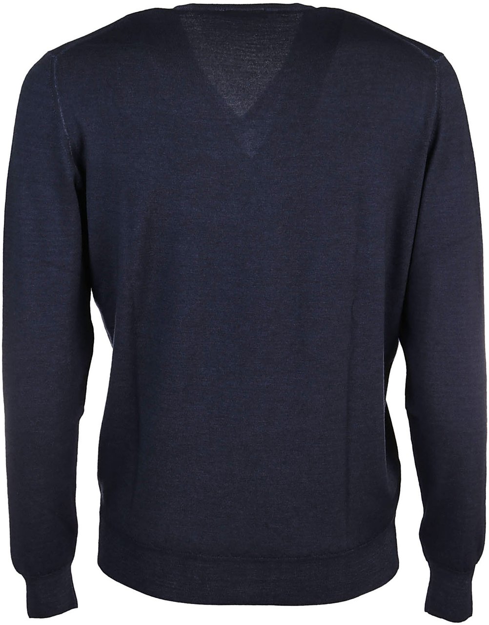 Drumohr Rasato Sweater Blue Blauw