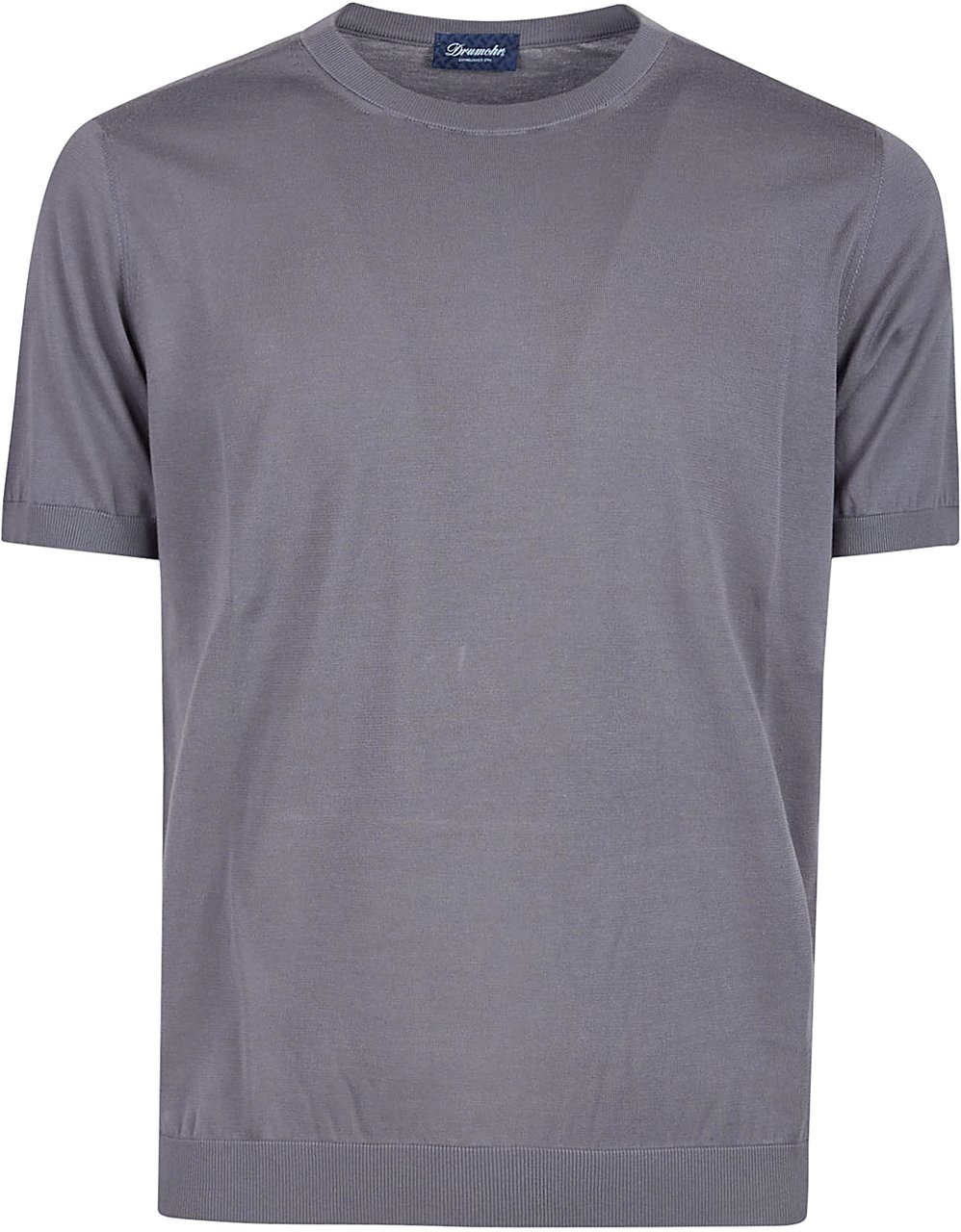 Drumohr T-shirt Grey Grijs