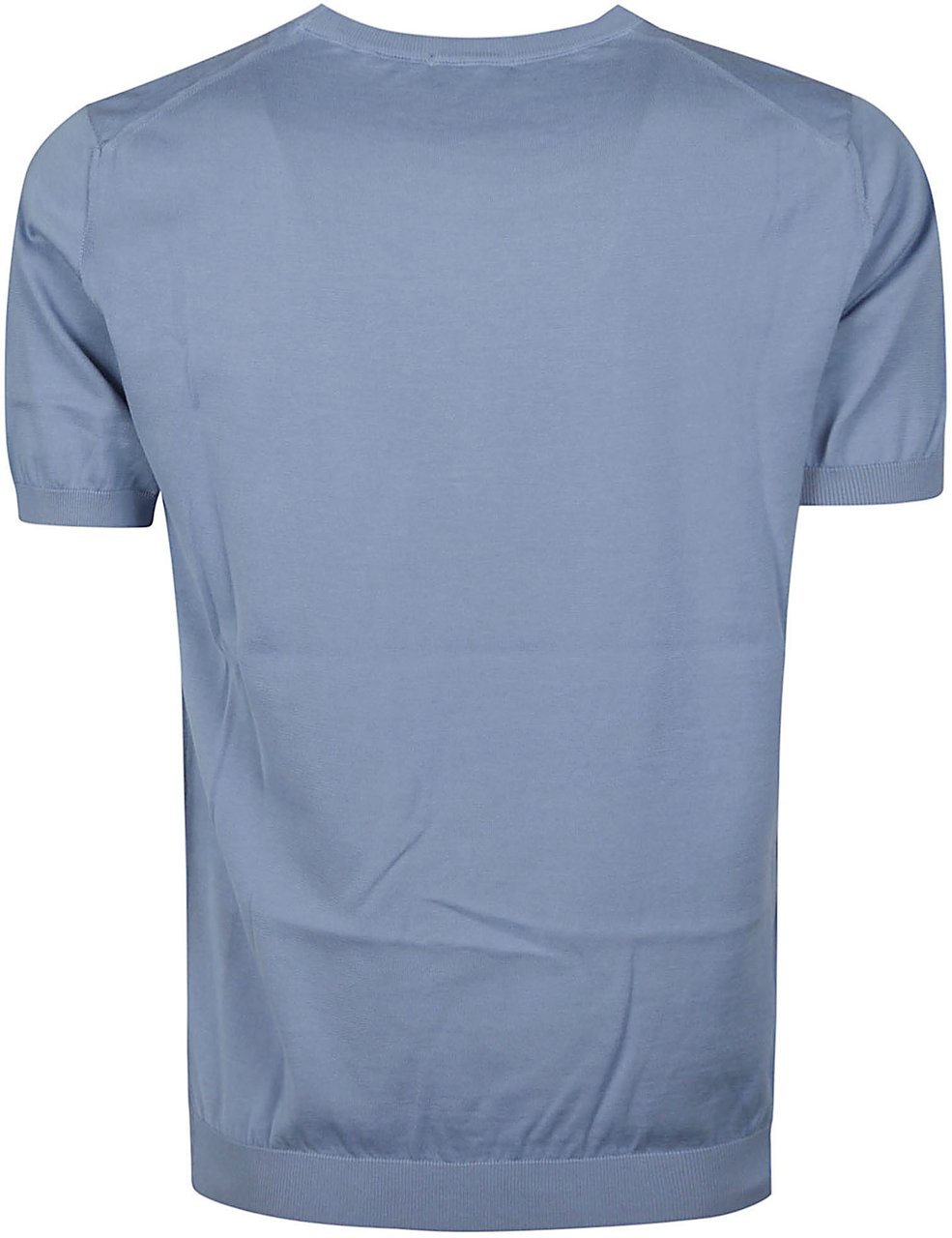 Drumohr T-shirt Blue Blauw