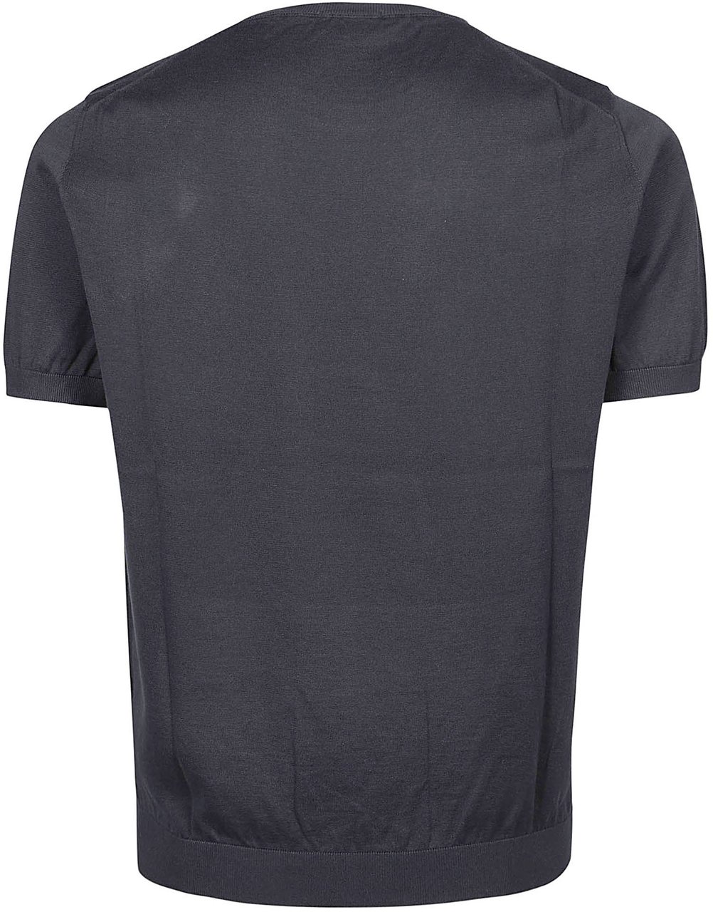 Drumohr T-shirt Blue Blauw
