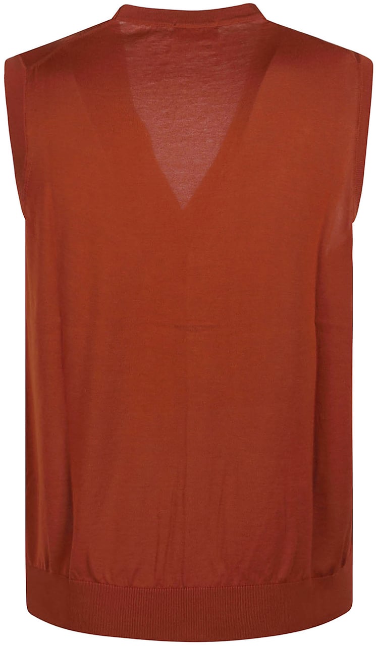 Drumohr Vest Red Rood