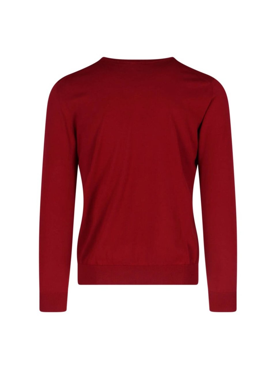 Drumohr V-Neck Sweater – Red Rood