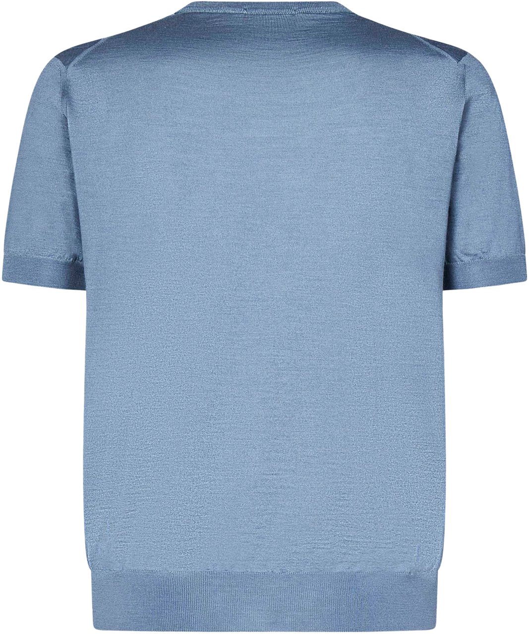 Drumohr T-Shirts And Polos Clear Blue Blauw