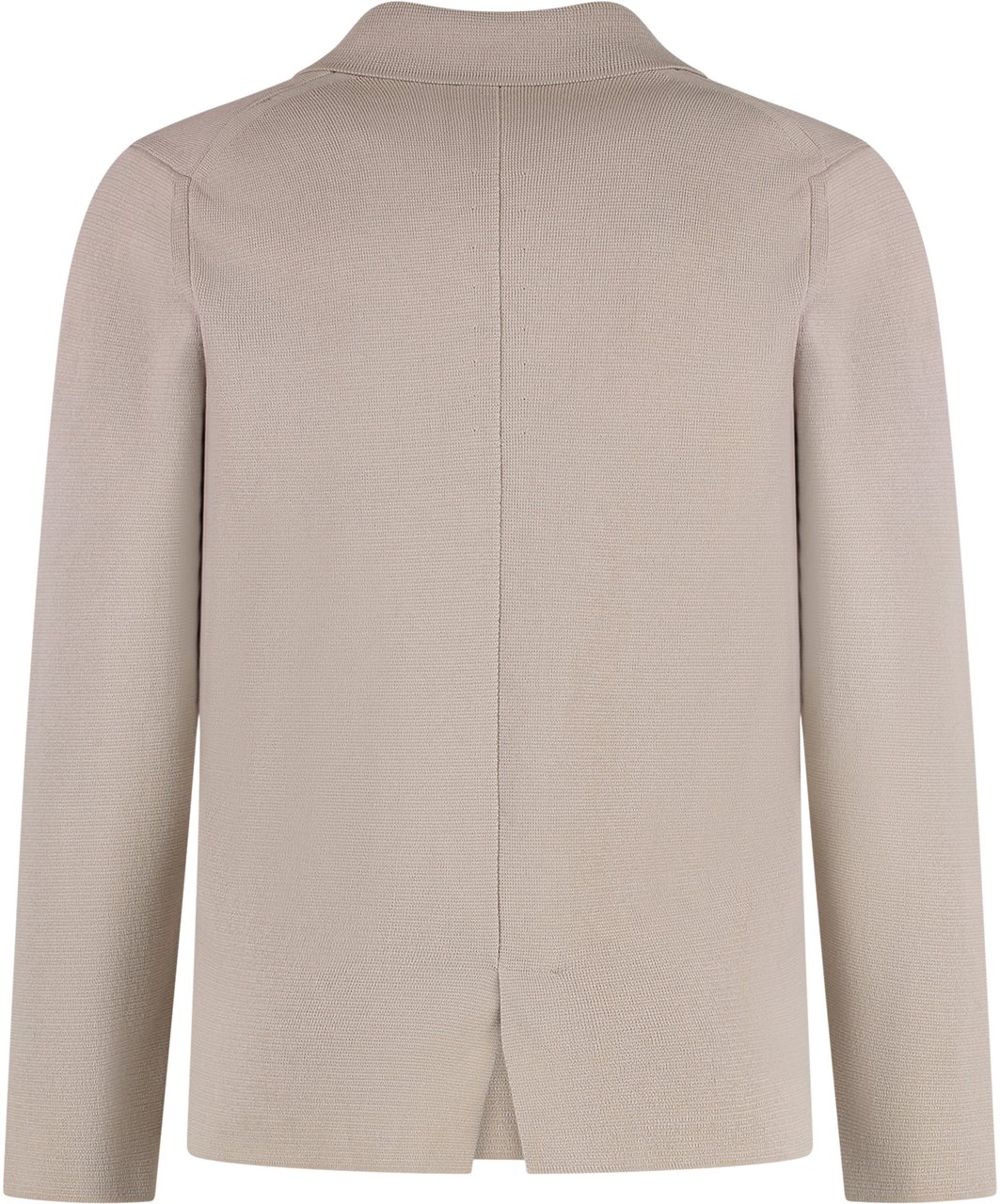 Drumohr Knitted cotton blazer Beige