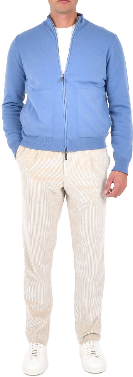 Drumohr Drumohr Coats Clear Blue Blauw