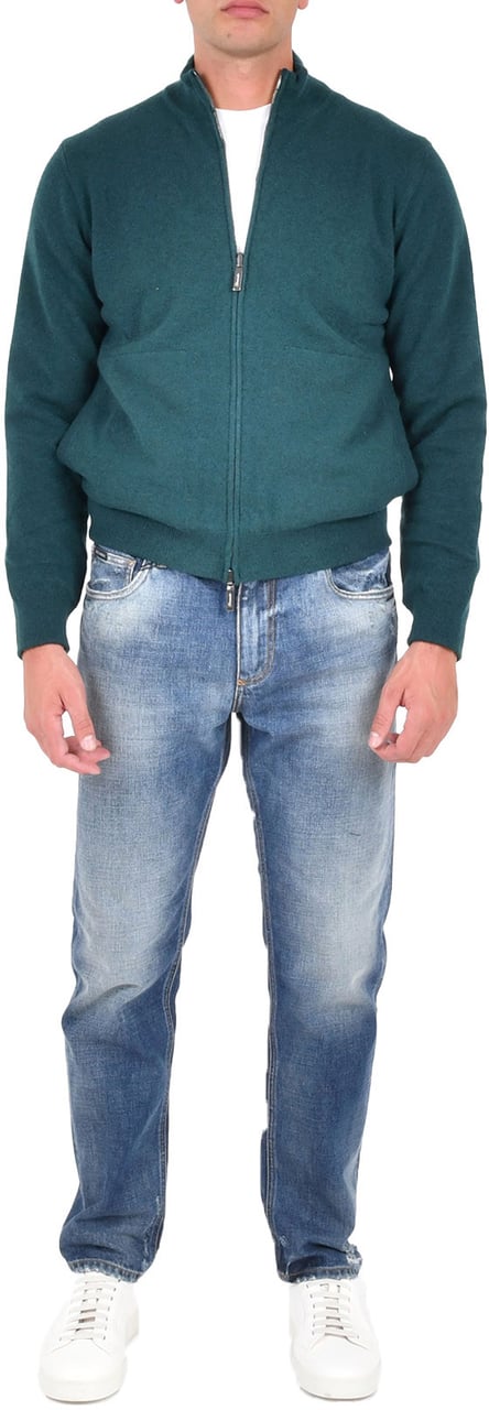 Drumohr Coats Green Groen