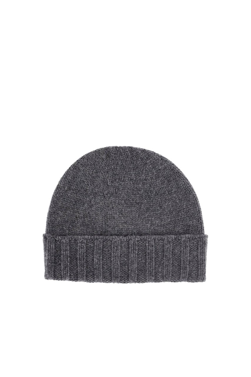 Drumohr Pure Cashmere Beanie Grijs