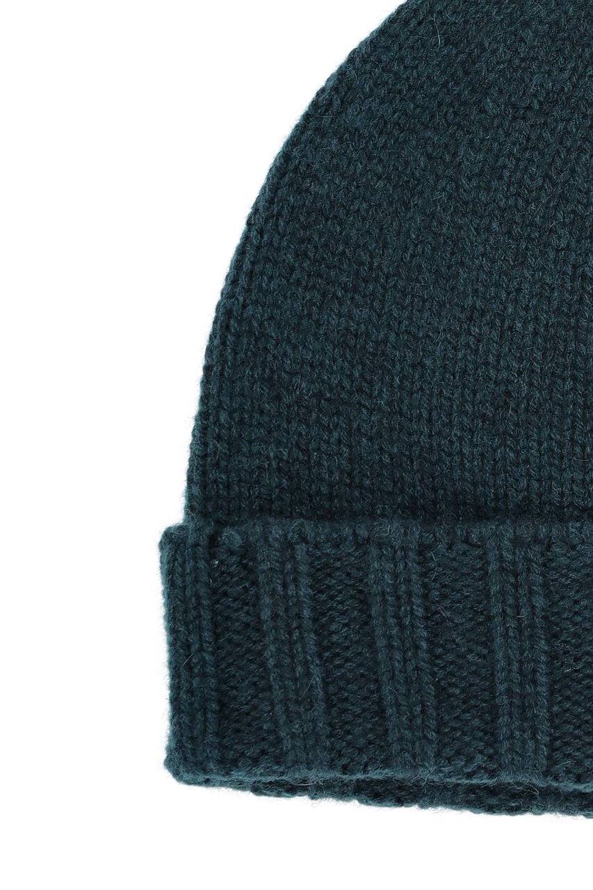 Drumohr Pure Cashmere Beanie Zwart