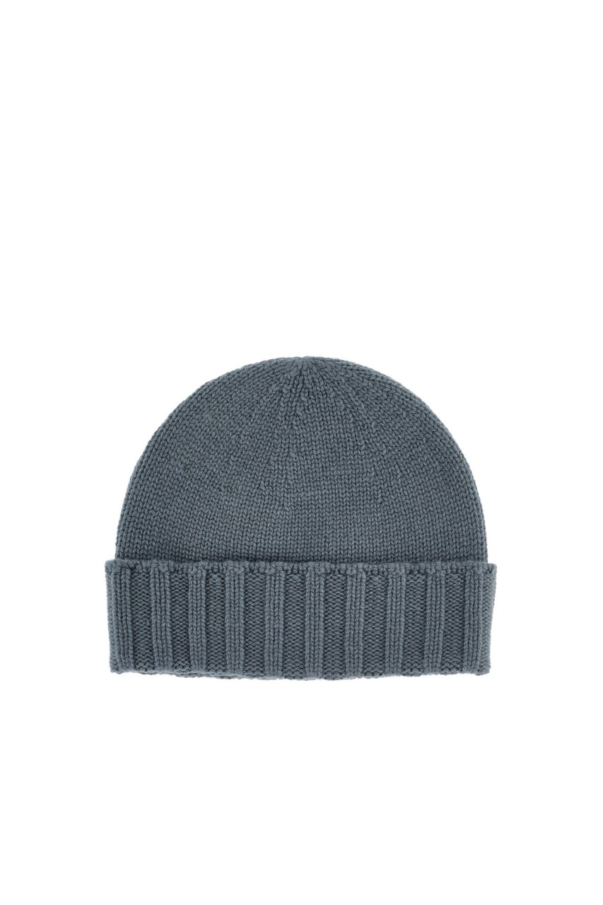 Drumohr Pure Cashmere Beanie Grijs