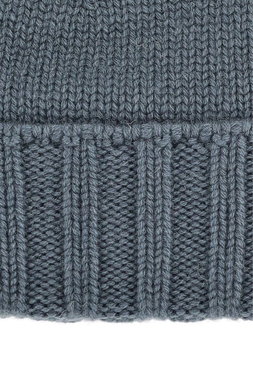 Drumohr Pure Cashmere Beanie Grijs