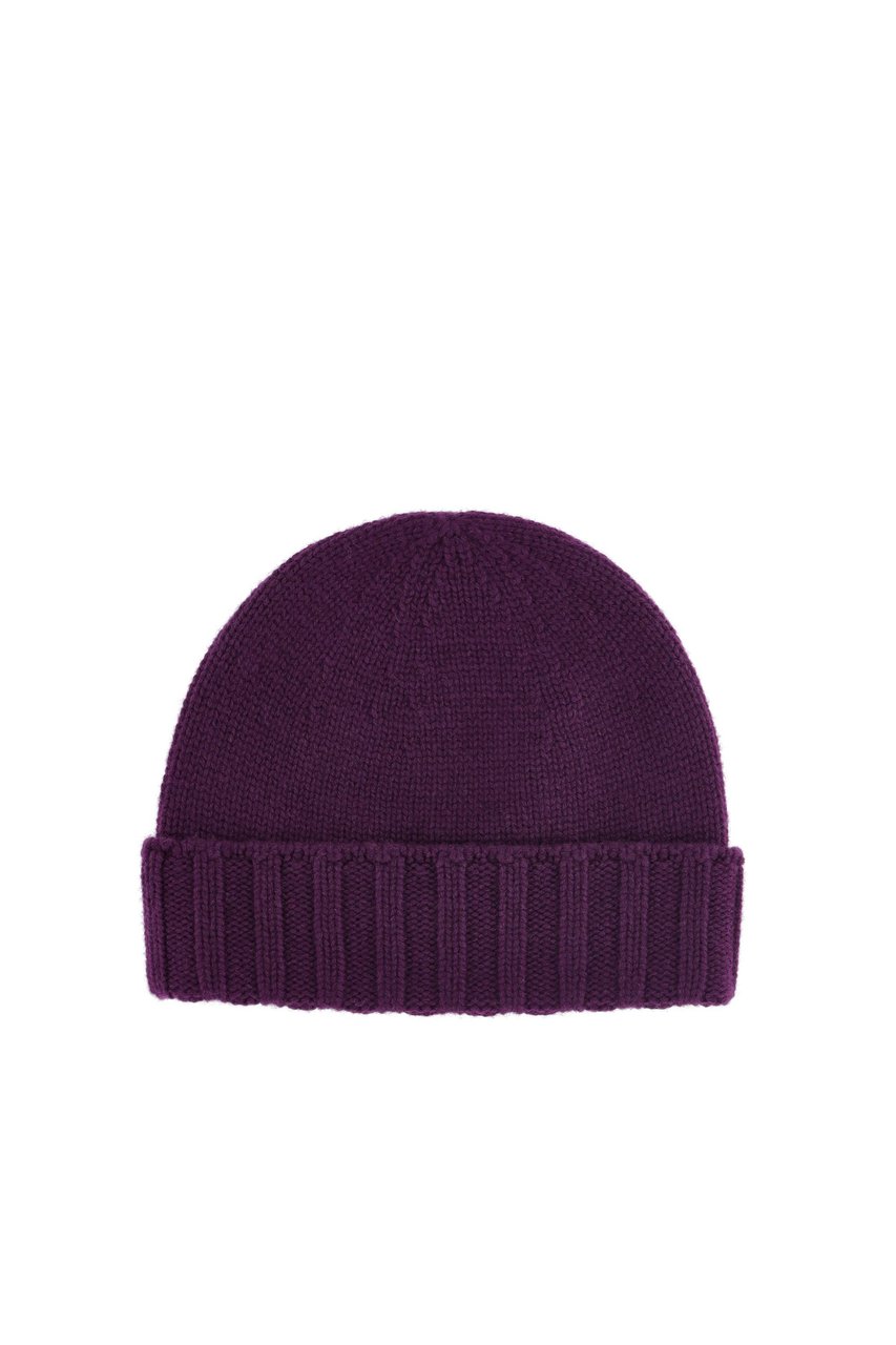 Drumohr Pure Cashmere Beanie Zwart