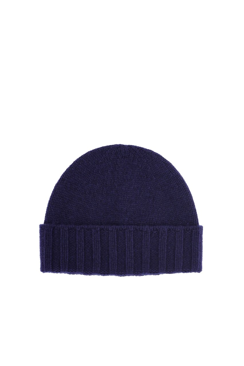 Drumohr Pure Cashmere Beanie Zwart