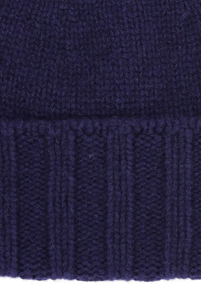 Drumohr Pure Cashmere Beanie Zwart