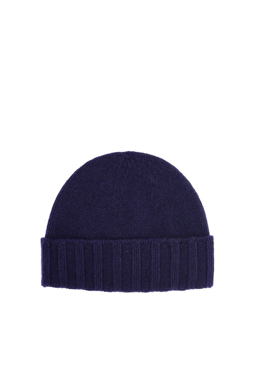 Drumohr Pure Cashmere Beanie Zwart