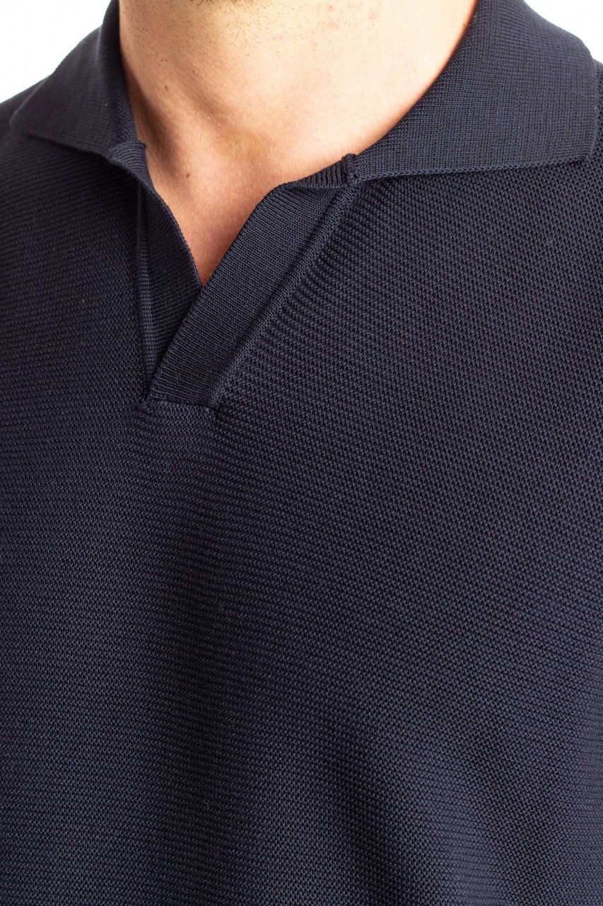 Drumohr Lintz Cotton Short Sleeve Polo Bruin