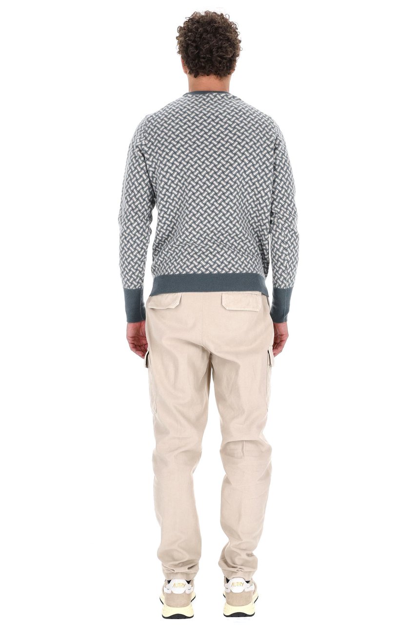 Drumohr Biscottino Pure Cashmere Crewneck Sweater Neutraal