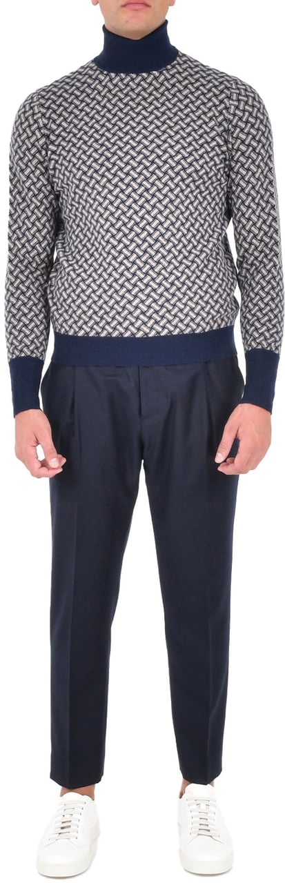 Drumohr Sweaters Blue Blauw