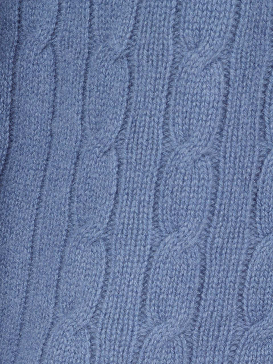 Drumohr Braided Cable Knit Sweater Blauw