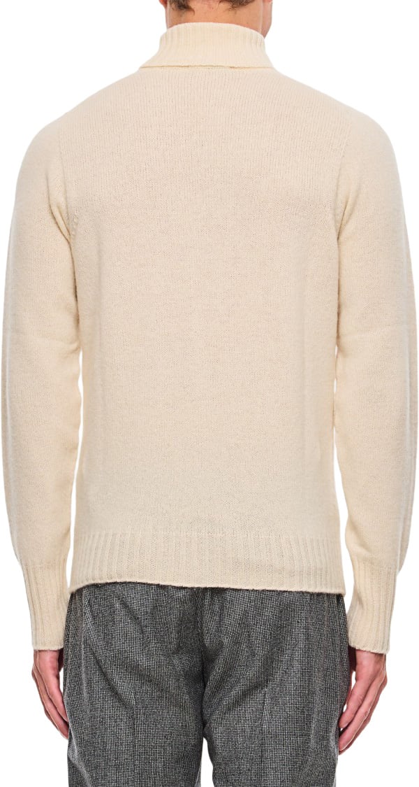 Drumohr Turtleneck Sweater Neutraal